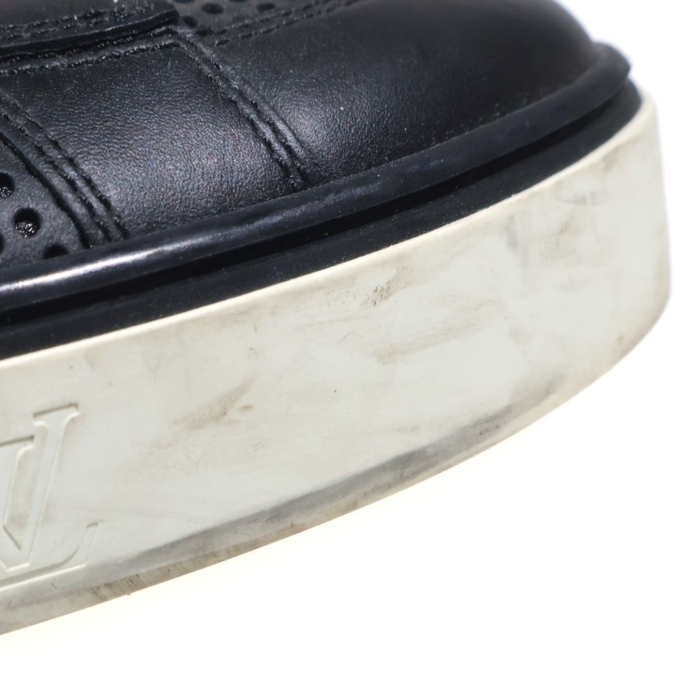 Louis Vuitton Damier Mesh High Cut Sneakers Black — view 6