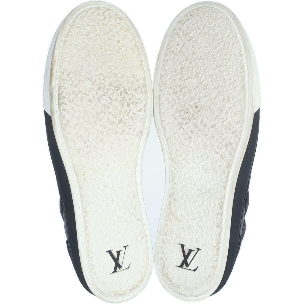 Louis Vuitton Damier Mesh High Cut Sneakers Black — view 5