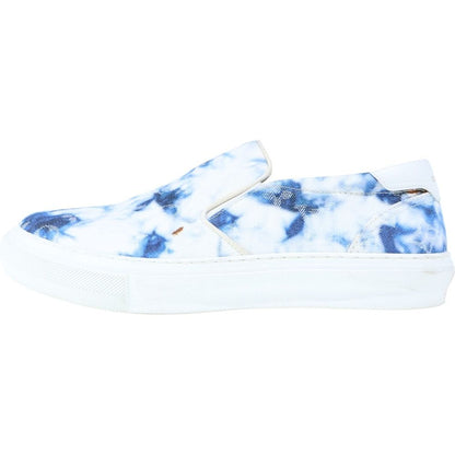 Louis Vuitton Trocade Line Slip Ons Low Cut Sneakers White Blue