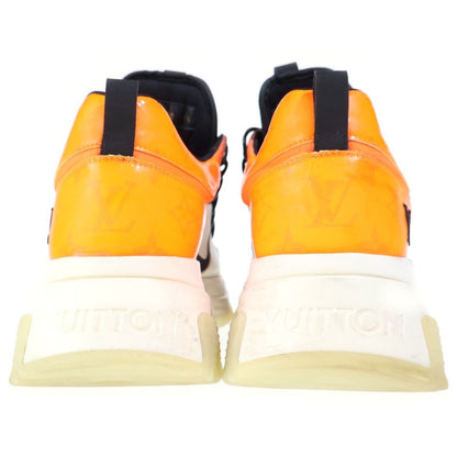 Louis Vuitton Run Away Line Sneakers Damier Low Cut Shoes Orange — view 3