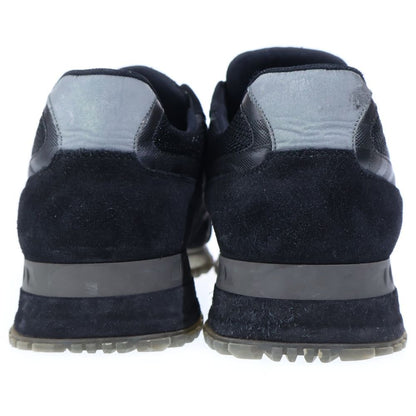 Louis Vuitton Run Away Line Sneakers Damier Low Cut Shoes Black — view 3