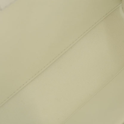 Louis Vuitton LV Ornament Soft Trunk Shoulder Bag Chain White Leather — view 4