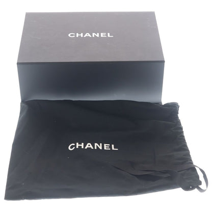 Chanel Quilted Coco Handle 18 2-Way Shoulder Bag Chain White Caviar Leather Gold — view 6