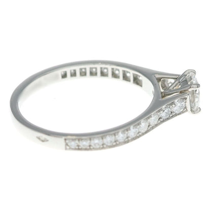 Van Cleef & Arpels Romance Solitaire Diamond Ring Platinum — view 3