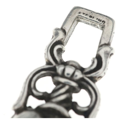 Chrome Hearts Dagger Heart Daga Pendant Top Silver — view 6