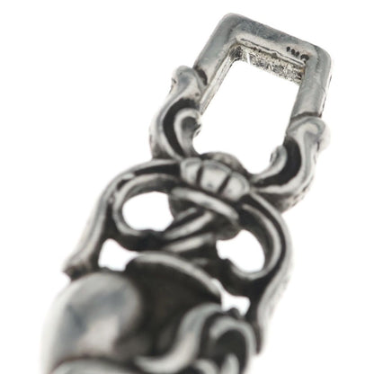 Chrome Hearts Dagger Heart Daga Pendant Top Silver — view 5