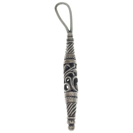 Chrome Hearts Small Roller Key Ring Silver