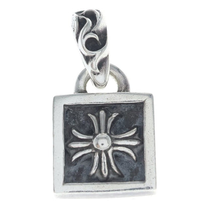 Chrome Hearts Framed CH Plus Charm Pendant Top Silver