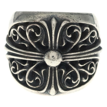 Chrome Hearts Classic Oval Cross Ring Silver — view 4