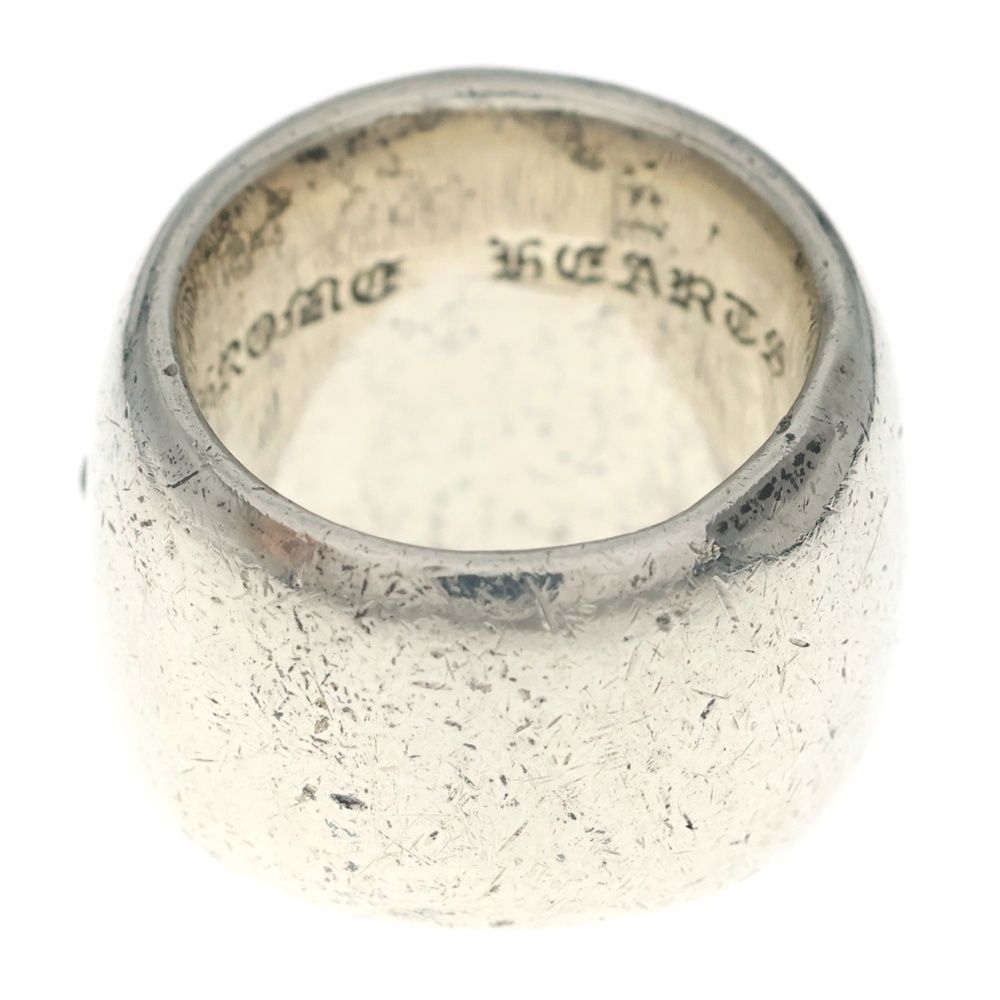 Chrome Hearts Classic Oval Cross Ring Silver — view 2
