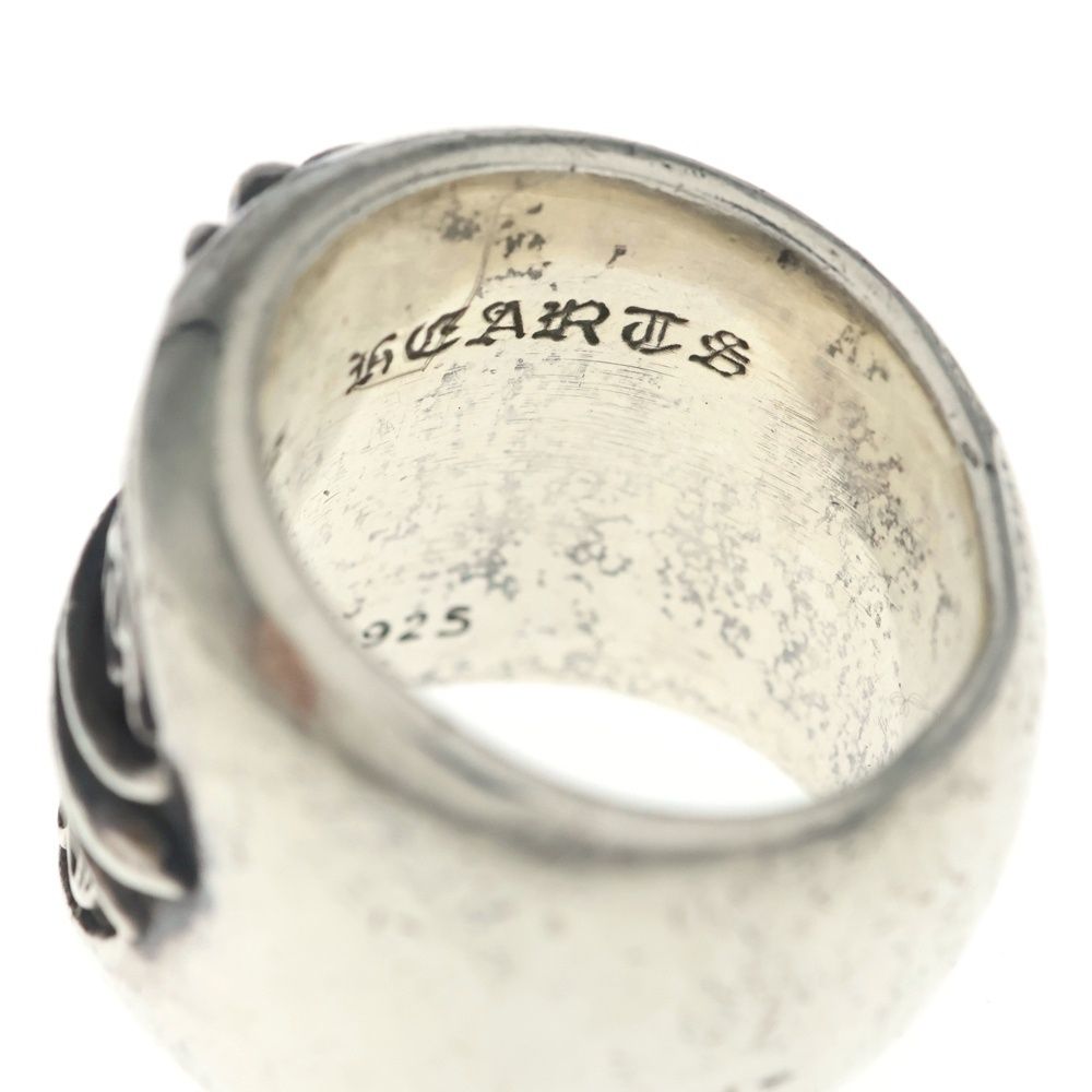 Chrome Hearts Classic Oval Cross Ring Silver — view 6