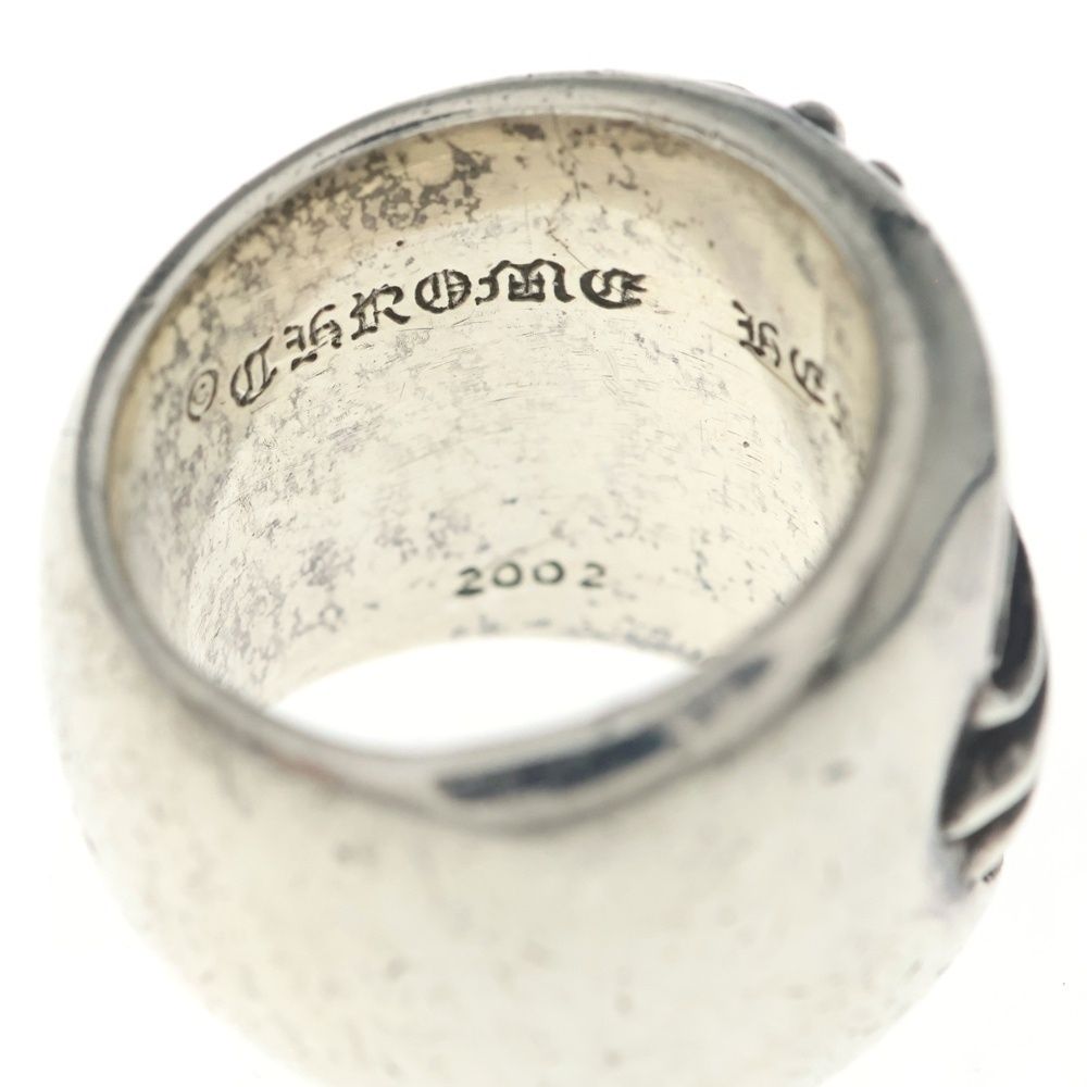 Chrome Hearts Classic Oval Cross Ring Silver — view 5