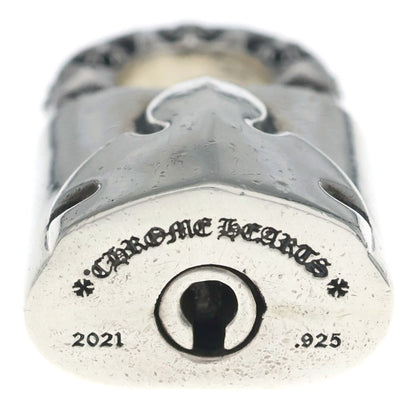 Chrome Hearts Padlock Flerknee Pendant Top Silver — view 5