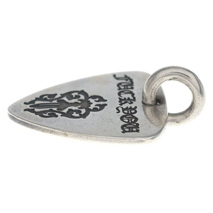 Chrome Hearts Guitar Pick Pendant Top Silver — view 4