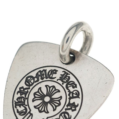 Chrome Hearts Guitar Pick Pendant Top Silver — view 6
