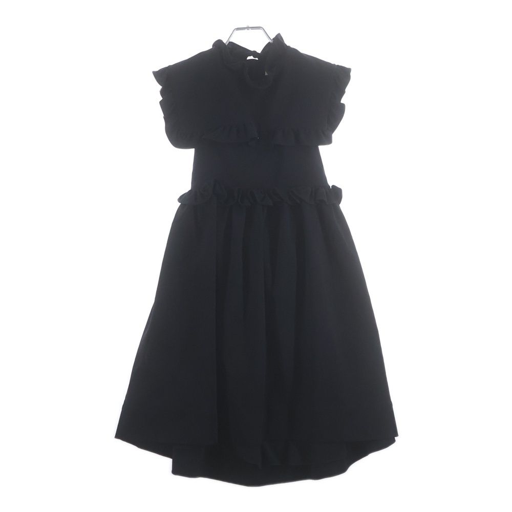Balenciaga Frill Dress Black — view 2