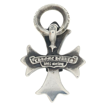 Chrome Hearts Dbl CH Prs Double CH Plus Pendant Top Silver — view 2