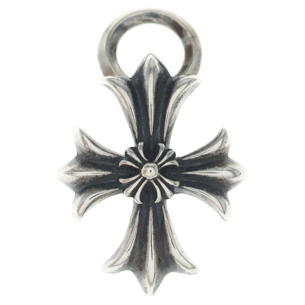 Chrome Hearts Dbl CH Prs Double CH Plus Pendant Top Silver