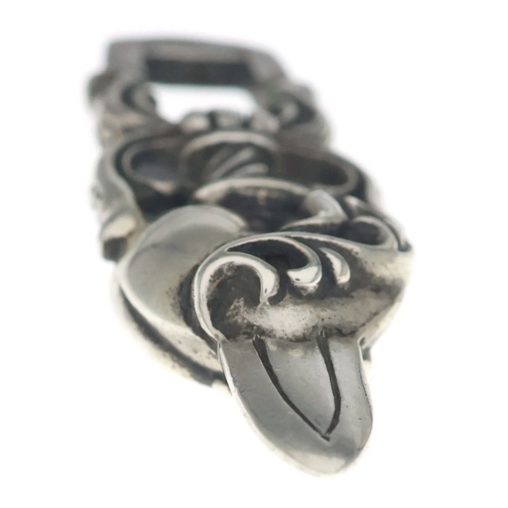 Chrome Hearts Dagger Heart Daga Pendant Top Silver — view 6