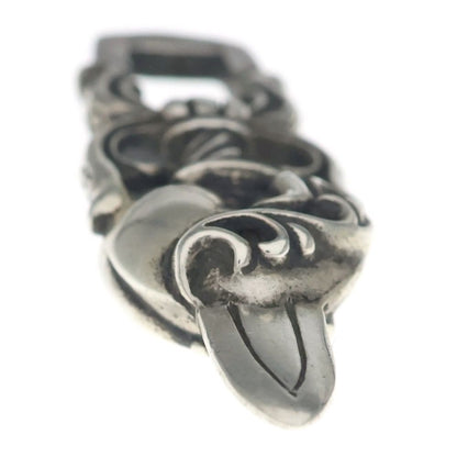 Chrome Hearts Dagger Heart Daga Pendant Top Silver — view 6