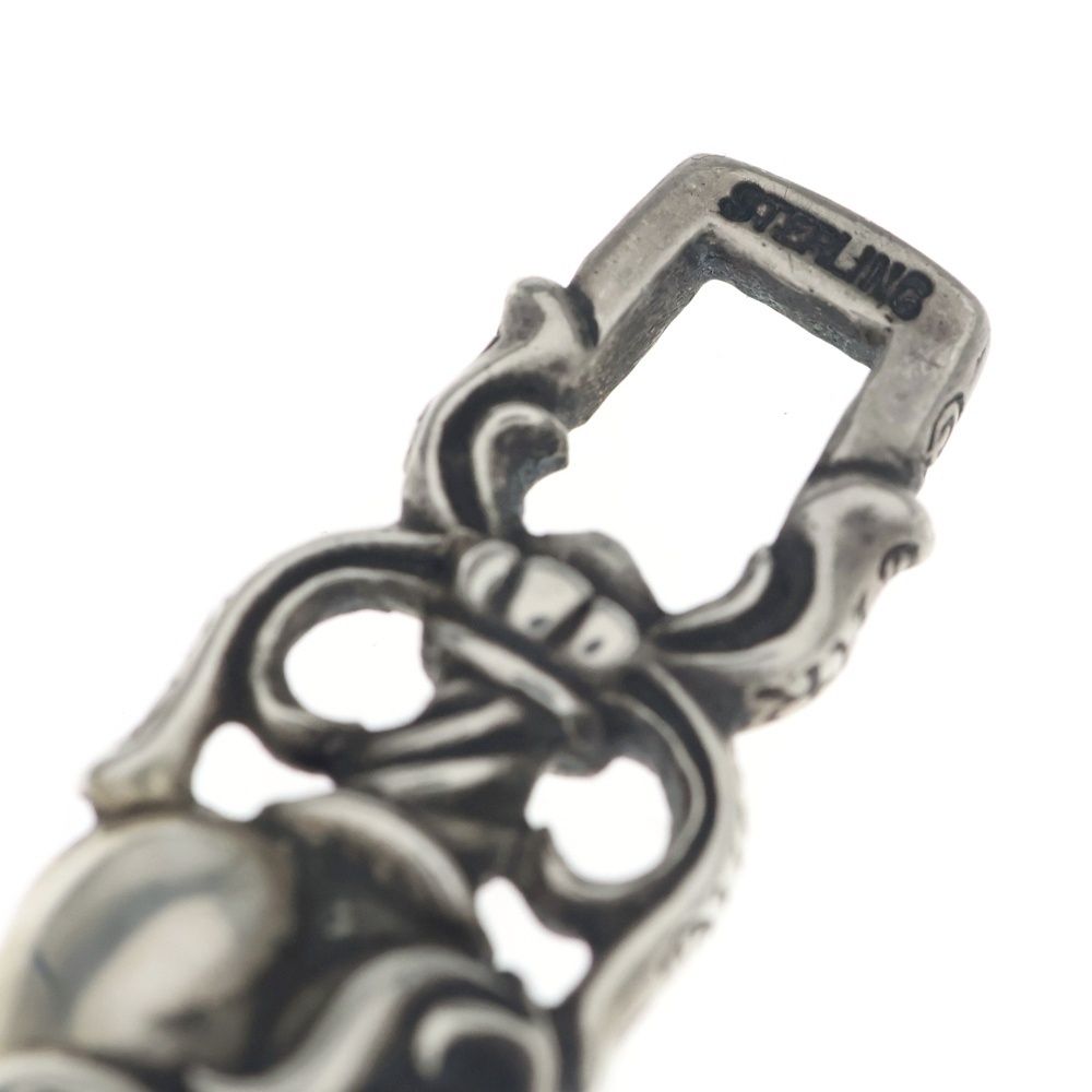 Chrome Hearts Dagger Heart Daga Pendant Top Silver — view 5