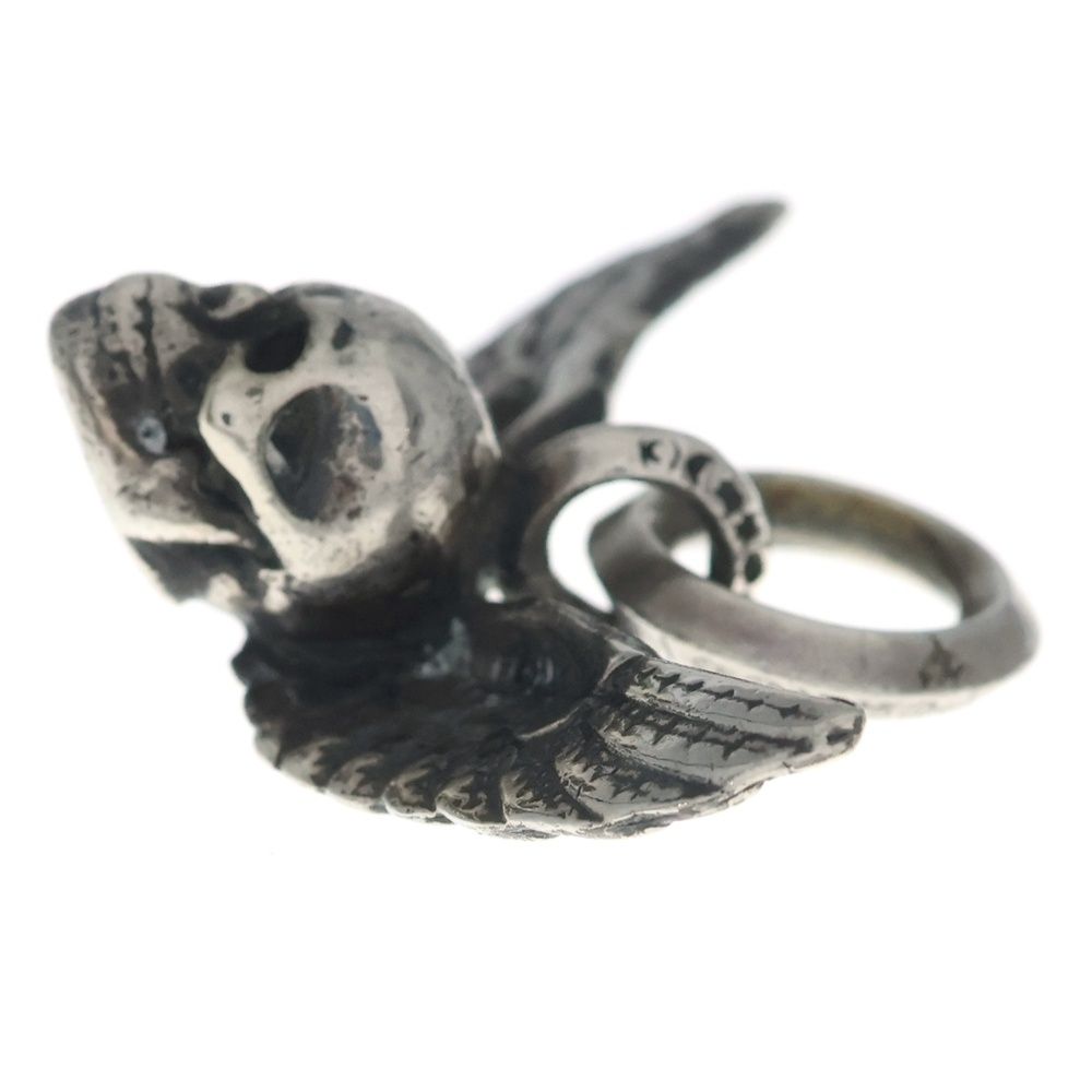 Chrome Hearts Foti Mahalia Charm Necklace Top Silver — view 4