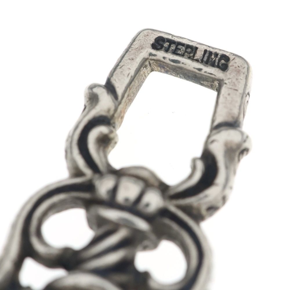 Chrome Hearts Dagger Heart Daga Pendant Top Silver — view 5