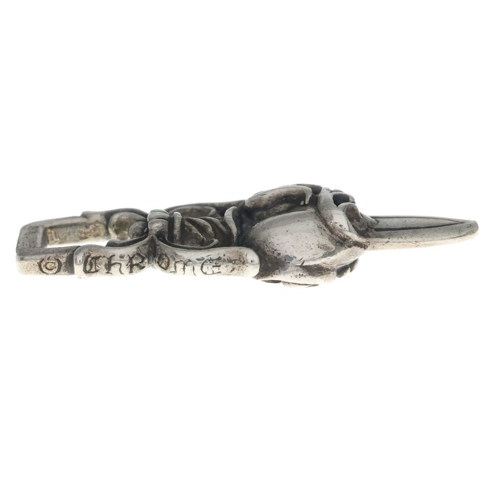Chrome Hearts Dagger Heart Daga Pendant Top Silver — view 3