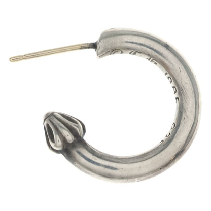 Chrome Hearts Hoop Plain Earrings Silver — view 3