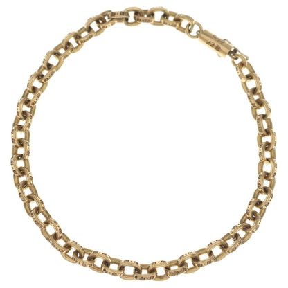 Chrome Hearts 22k Paper Chain Bracelet Gold