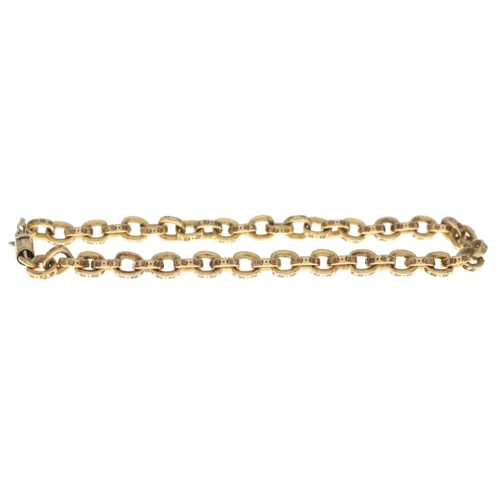 Chrome Hearts 22k Paper Chain Bracelet Gold — view 3