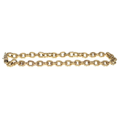 Chrome Hearts 22k Paper Chain Bracelet Gold — view 3