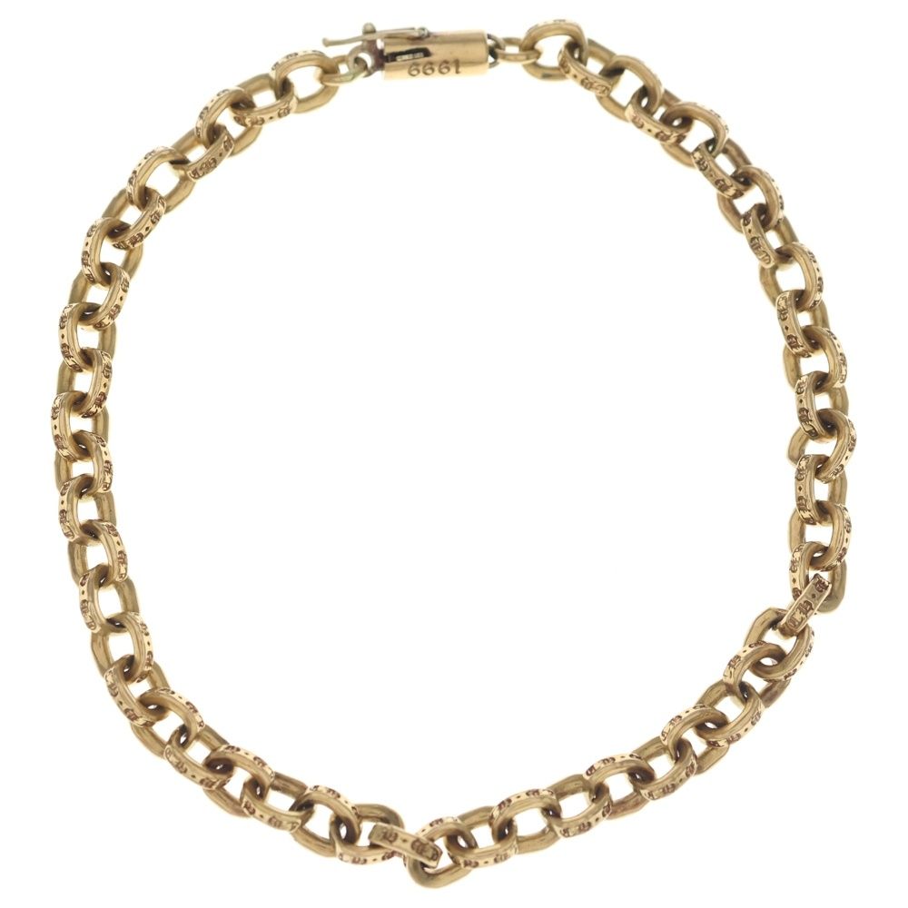 Chrome Hearts 22k Paper Chain Bracelet Gold — view 2