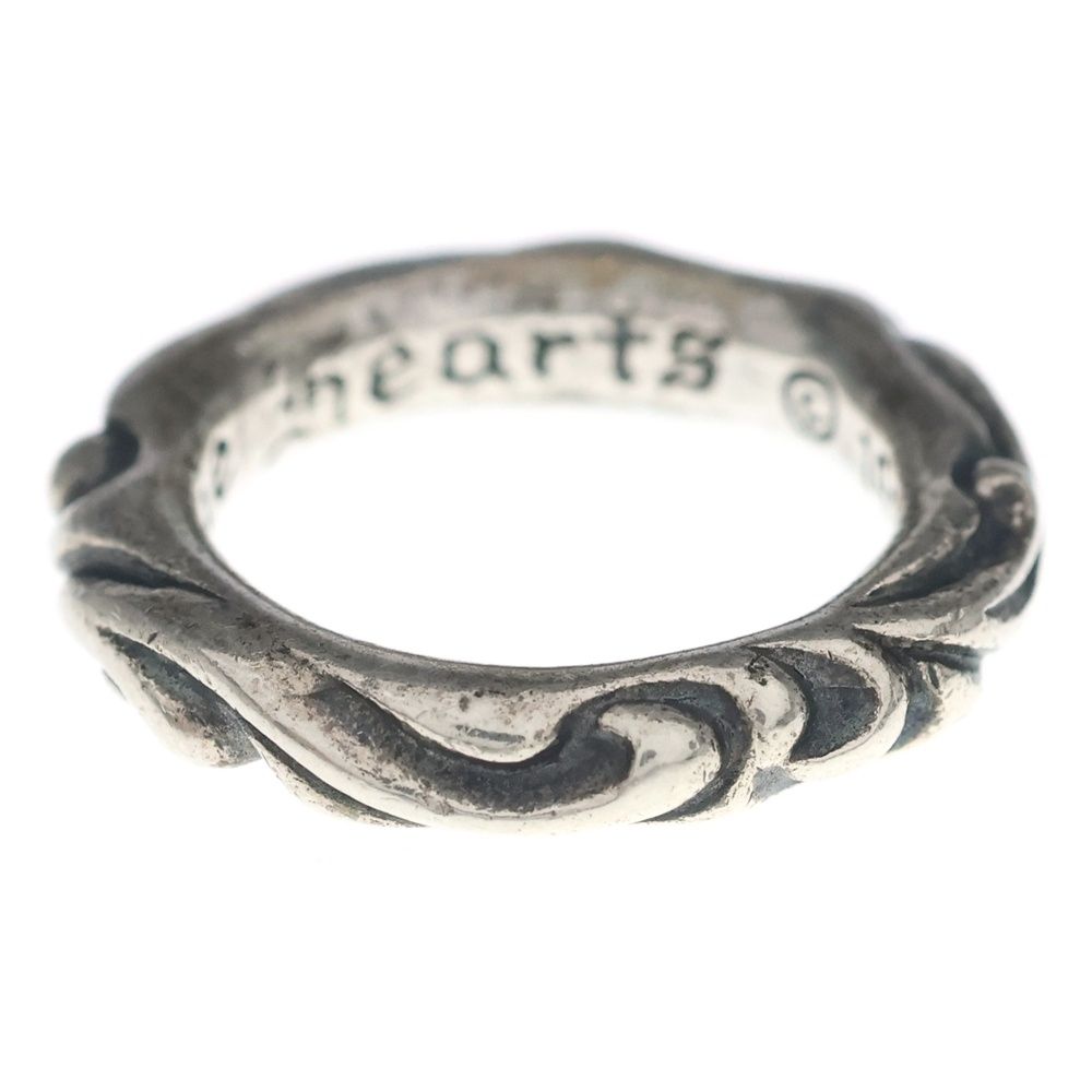 Chrome Hearts Scrl Band Scroll Ring Silver