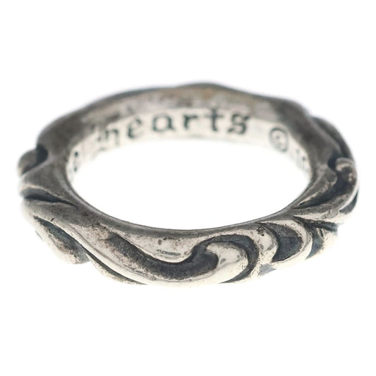 Chrome Hearts Scrl Band Scroll Ring Silver