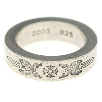 Chrome Hearts mm Spacer Dagger mm Ring Silver