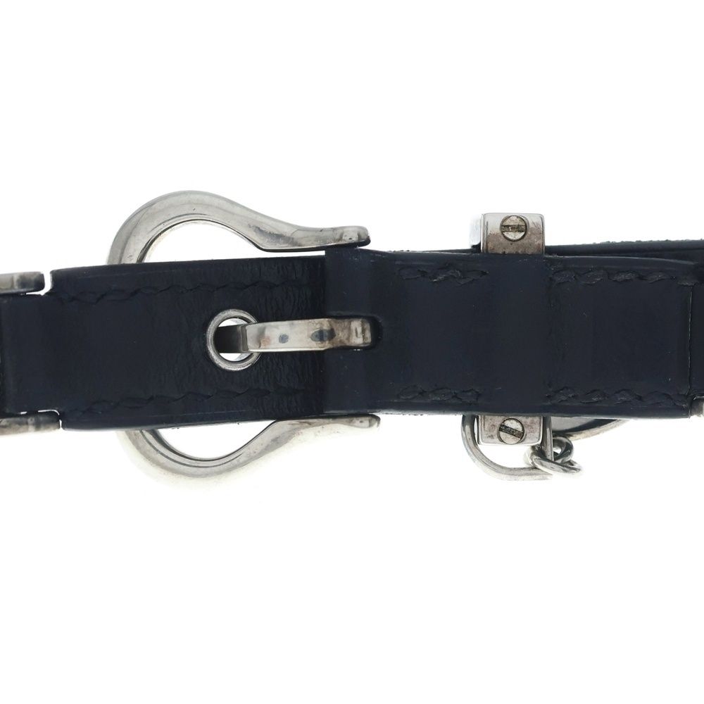 Hermes Ceintrue Silver Necklace Century — view 6