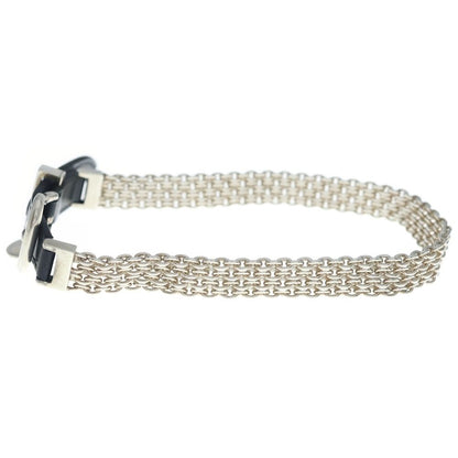 Hermes Ceintrue Silver Necklace Century — view 3