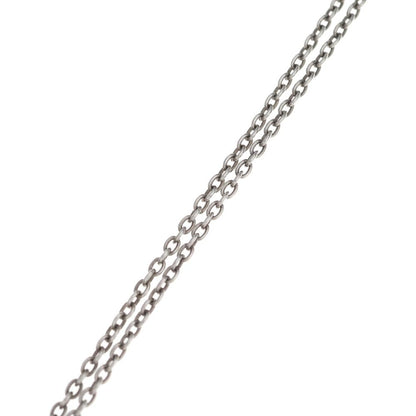 Chrome Hearts Comme Des Garcons CH Plus Dmnd CH 2 Point Diamond Silver Necklace — view 4