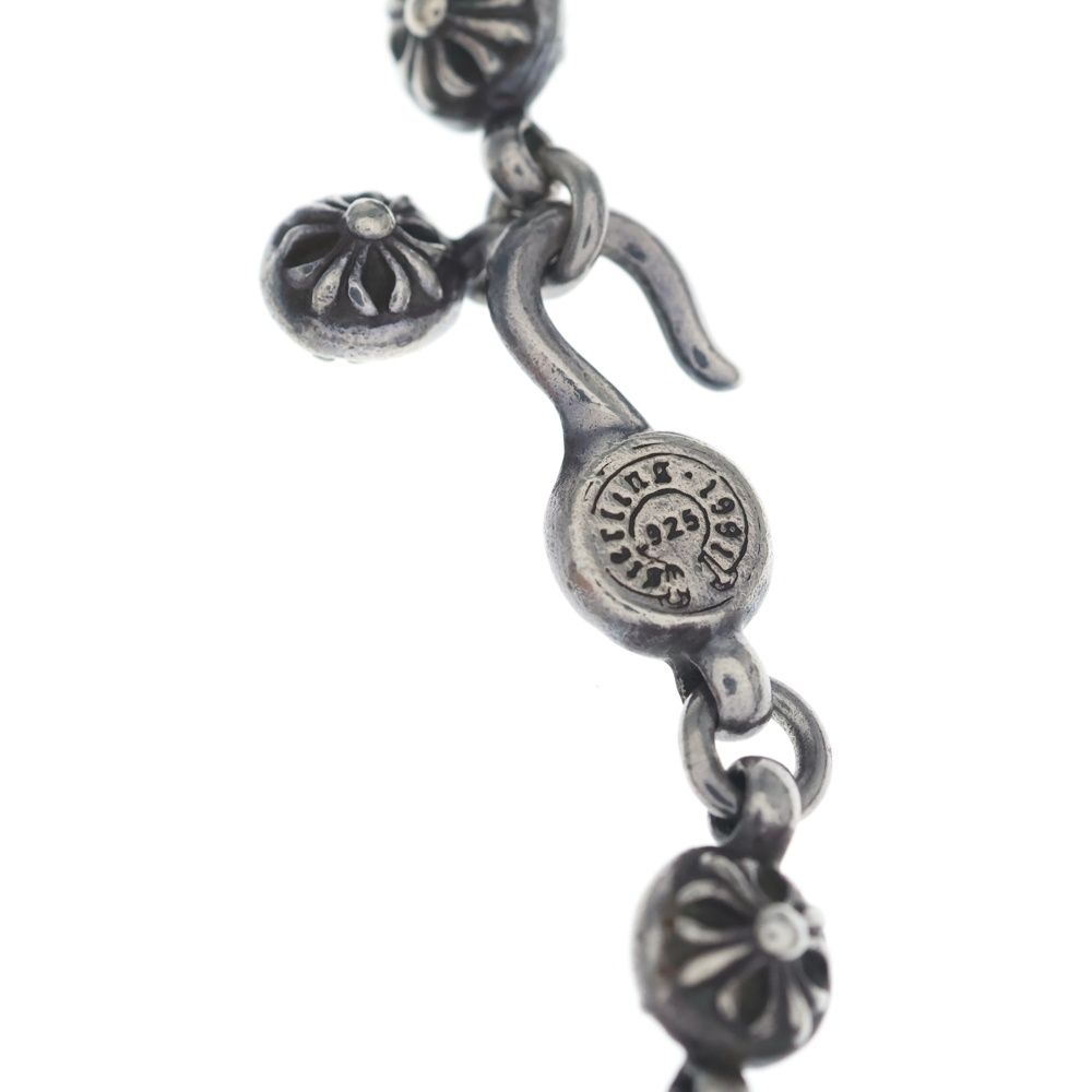 Chrome Hearts No1 Ball 1 Cross Bracelet Silver — view 5