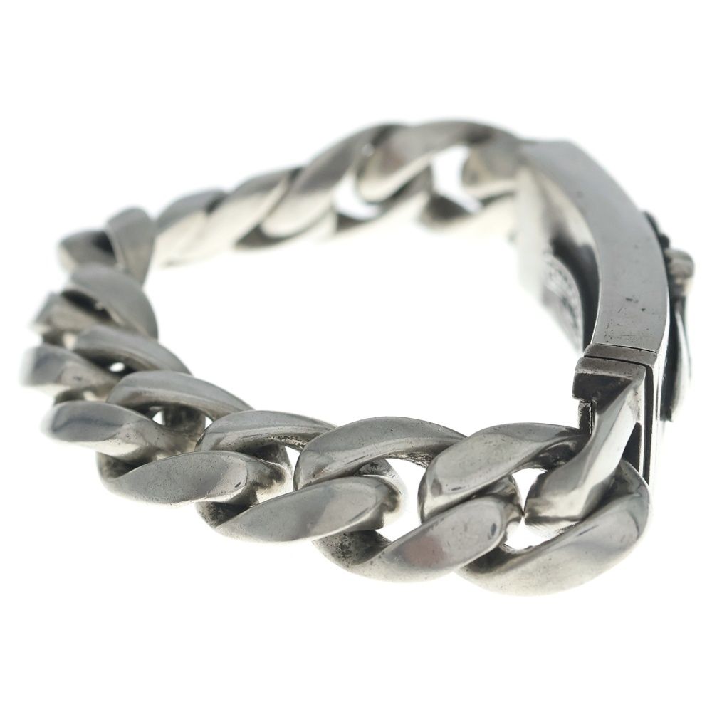 Chrome Hearts ID Dagger ID Classic Link Bracelet Silver — view 3