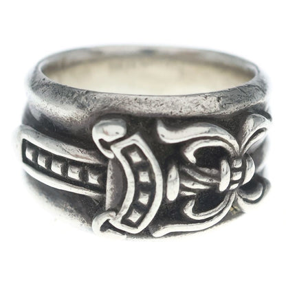 Chrome Hearts Dagger Ring Silver