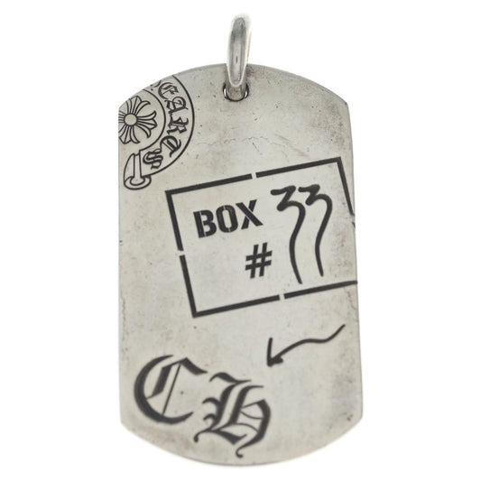 Chrome Hearts Dog Tag Aoyama CH Blue Mountain Anniversary Dog Tag Pendant Top