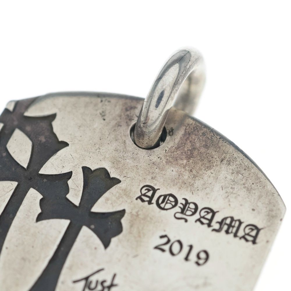 Chrome Hearts Dog Tag Aoyama CH Blue Mountain Anniversary Dog Tag Pendant Top — view 6
