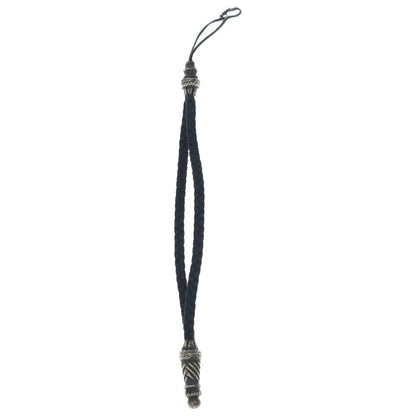 Chrome Hearts Phnstrp Phone Strap Large Scroll Black Silver — view 2