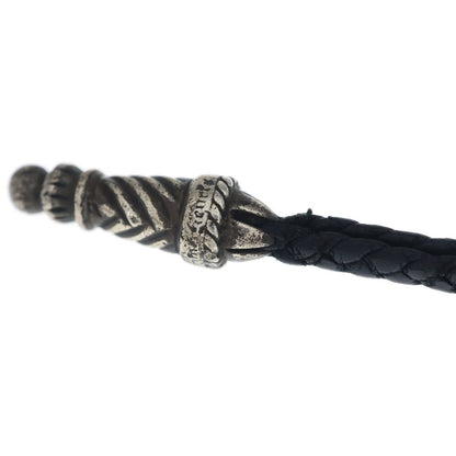 Chrome Hearts Phnstrp Phone Strap Large Scroll Black Silver — view 5