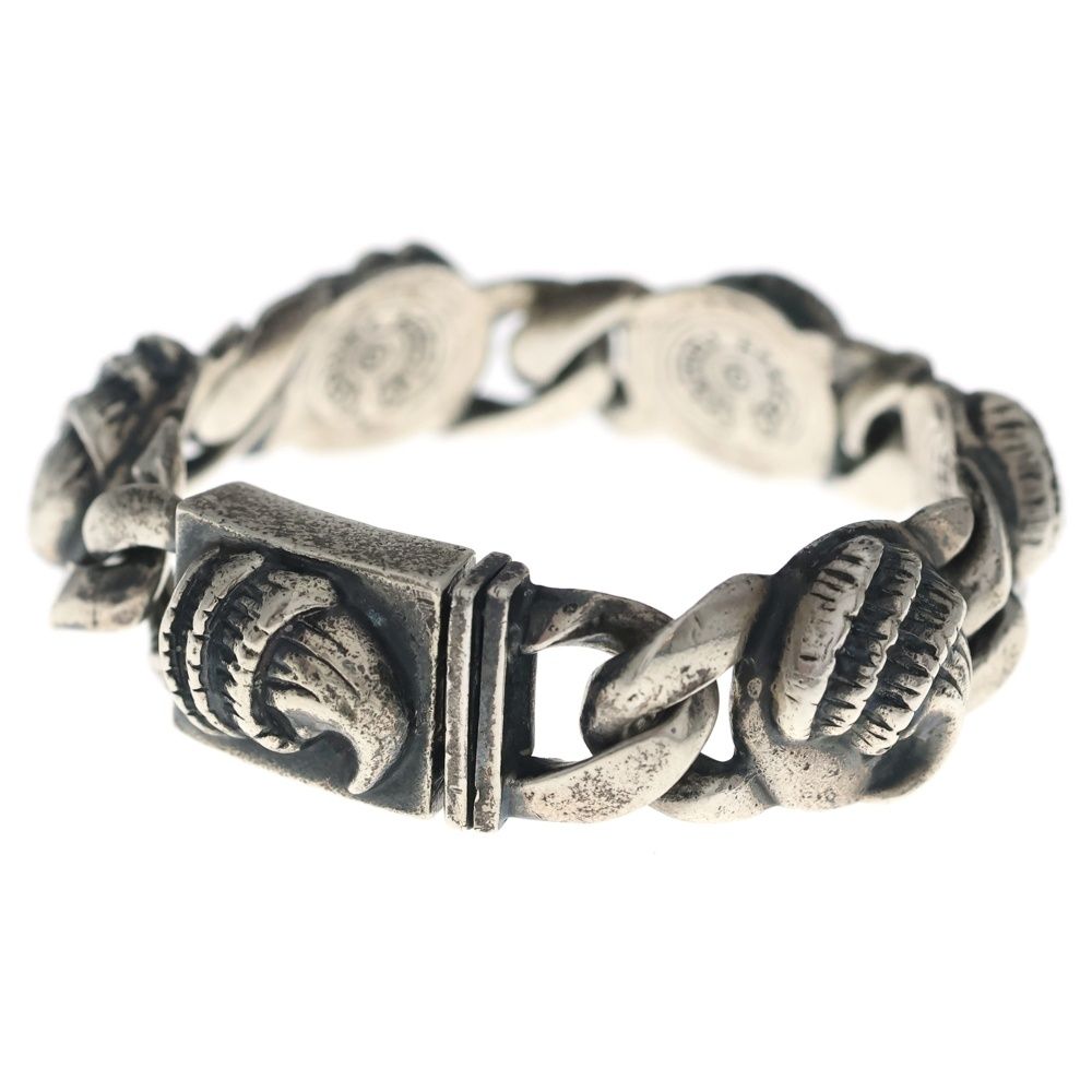 Chrome Hearts Crow Link Bracelet Silver