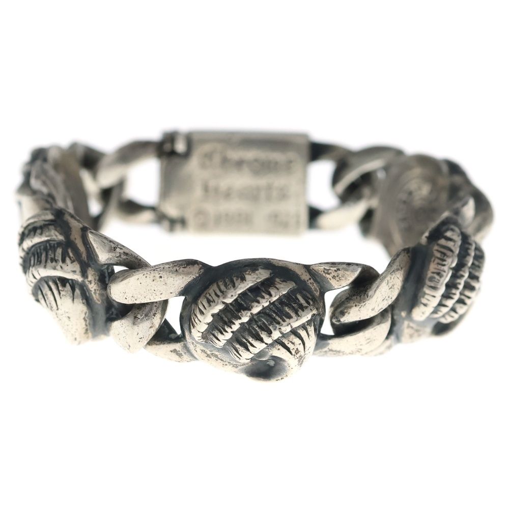 Chrome Hearts Crow Link Bracelet Silver — view 2