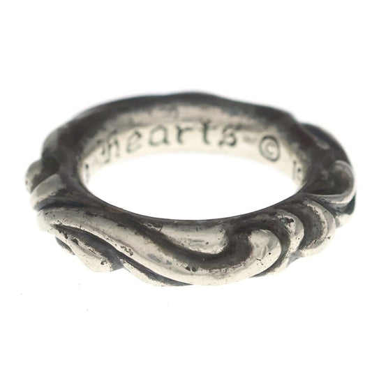 Chrome Hearts Scrl Band Scroll Ring Silver