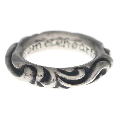 Chrome Hearts Scrl Band Scroll Ring Silver — view 2